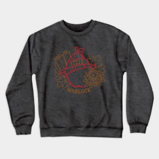 Apple Cider Warlock fancy lines Crewneck Sweatshirt